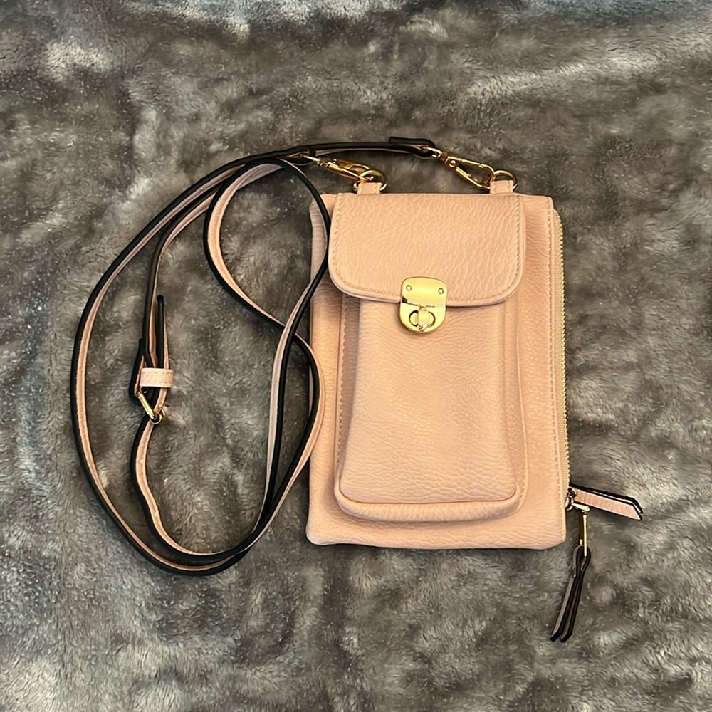 Pink Phone Crossbody Purse